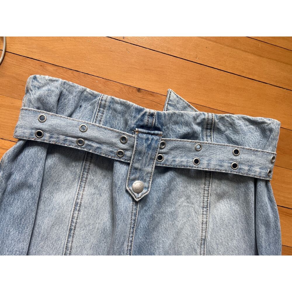 BLANKNYC Self Belted Cargo Denim Jeans Steal The Show 26 EUC - Picture 4 of 6